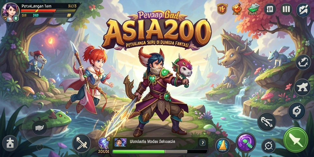 Tampilan gameplay ASIA200 yang menarik dalam petualangan seru.