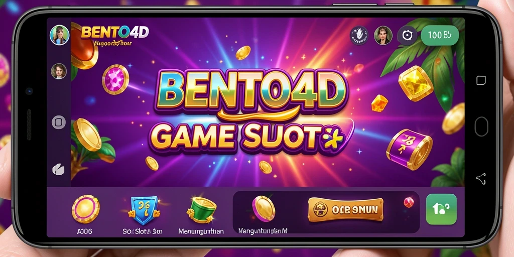 Tampilan gameplay BENTO4D yang menarik dan penuh warna.