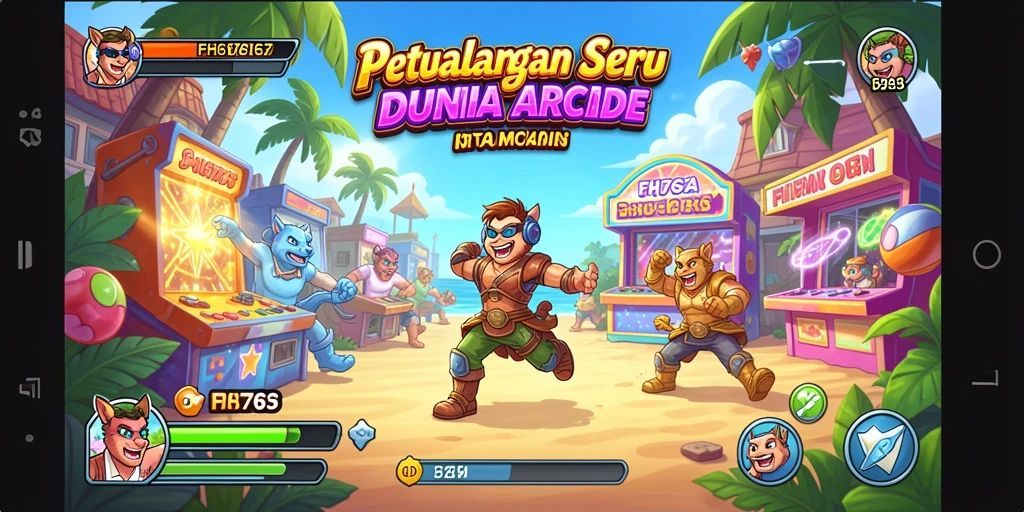 Tampilan gameplay seru dari FH6767 dalam genre Arcade.