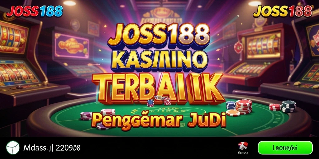 Screenshot gameplay Kasino JOSS188 yang menarik dan mendebarkan.