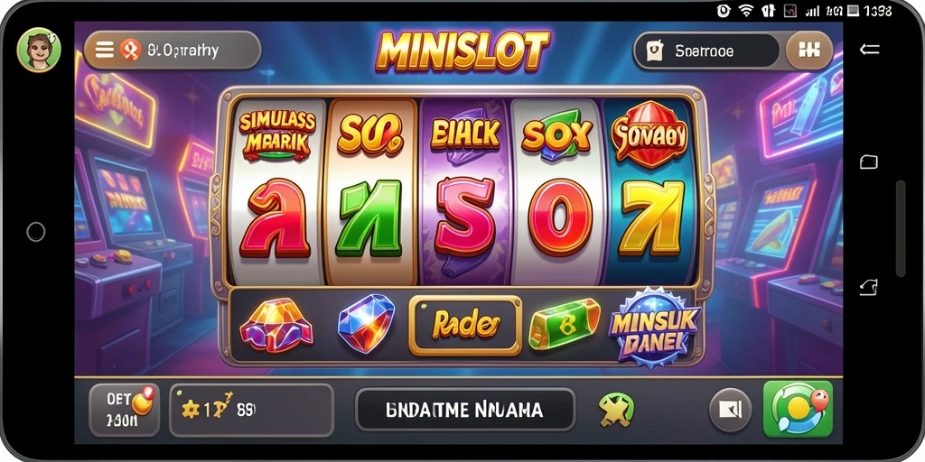 Tampilan gameplay MINISLOT yang menampilkan suasana permainan slot yang seru.