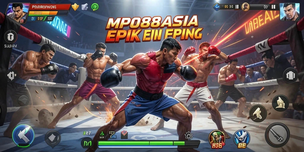 Gameplay seru pertarungan karakter dengan efek visual menakjubkan.