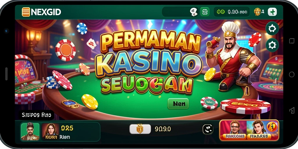 Tampilan gameplay menarik dan interaktif dari NEXGID.