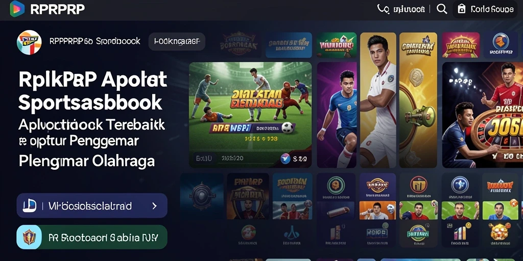 Tampilan gameplay taruhan sportsbook yang menarik dan dinamis.