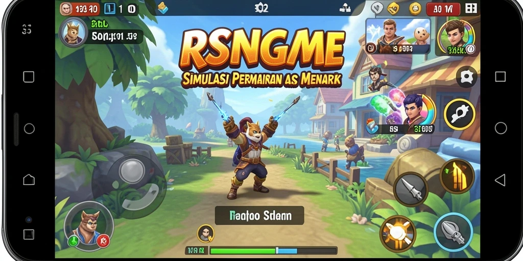 Tangkapan layar gameplay RSNGAME yang menampilkan aksi simulasi yang menarik.