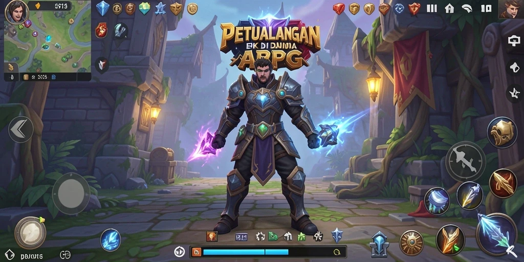 Tampilan screenshot gameplay S13 yang menampilkan aksi seru dan dunia fantasi.
